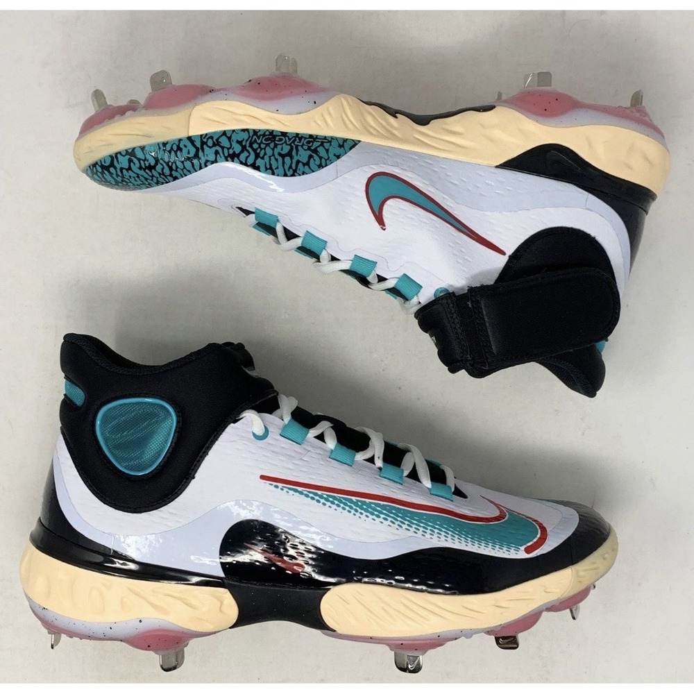 Men's Size 14 Nike Alpha Huarache Elite 4 Paul Goldschmidt PE Cleats FZ7344-101